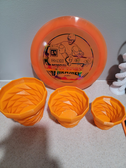 3 Piece 3d Printed Planter