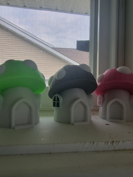 Mushroom Fairy Garden House