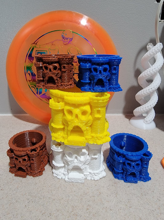 Ancient-Skull-Castle Succulent Planter