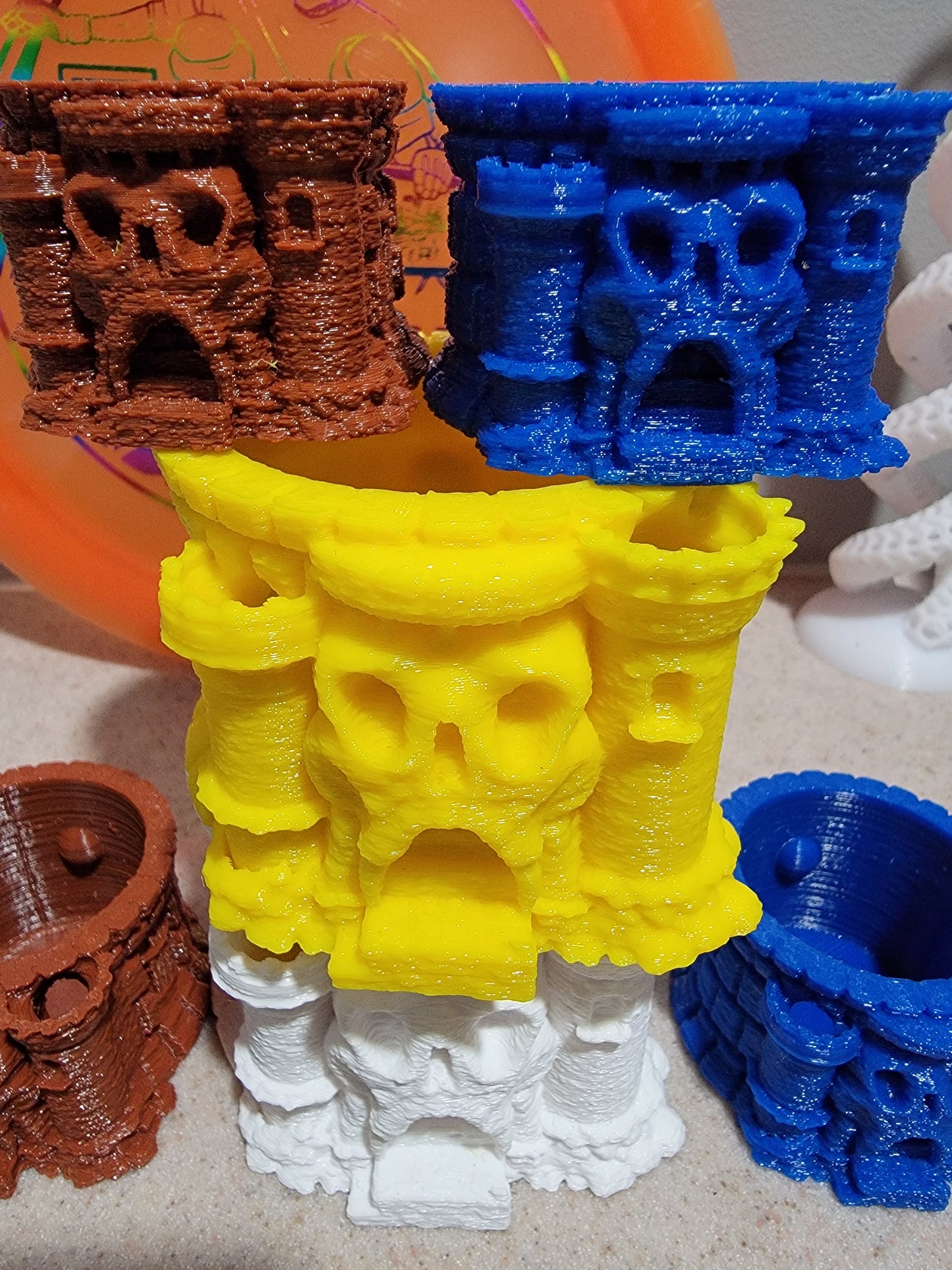 Ancient-Skull-Castle Succulent Planter