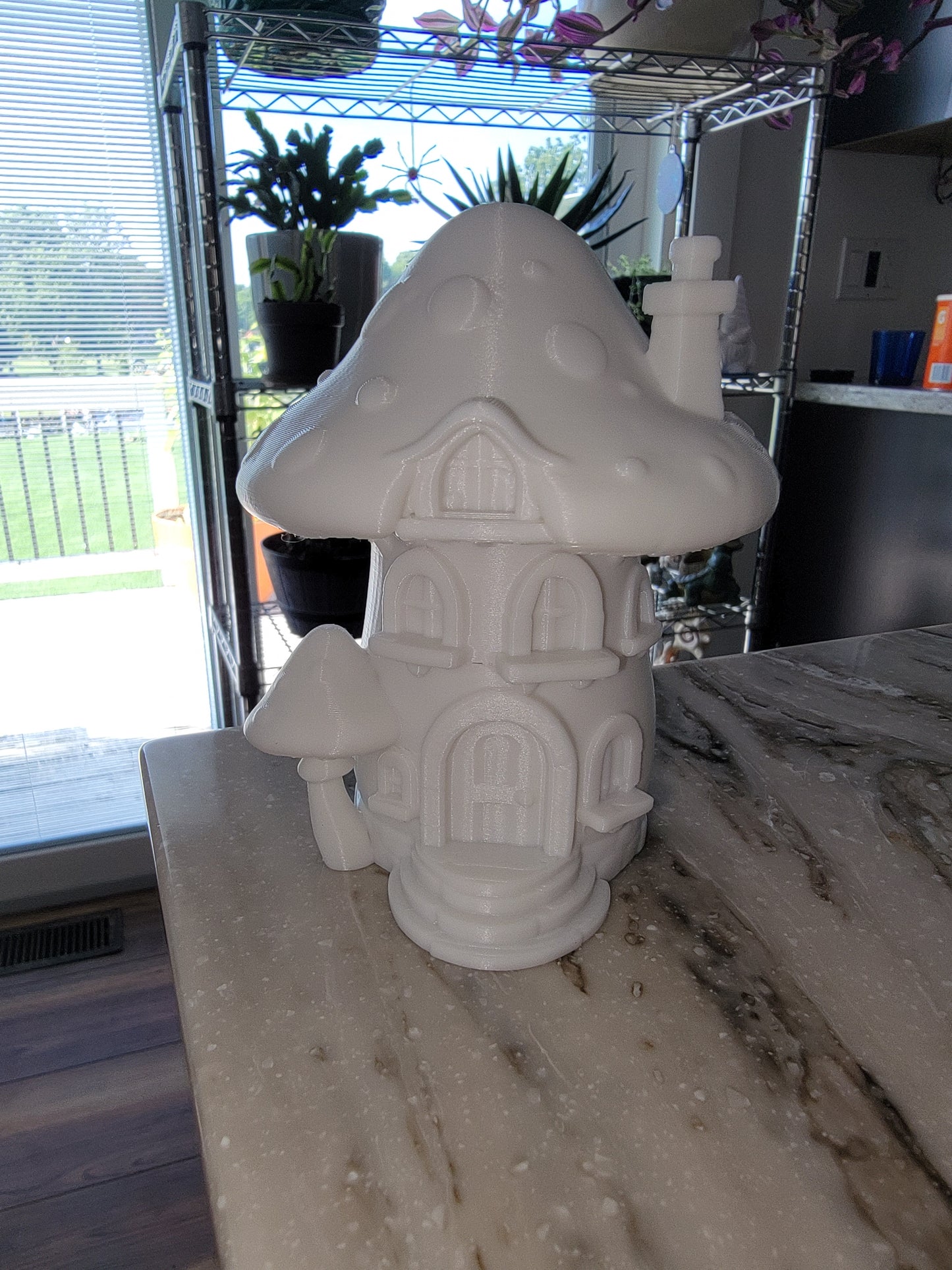 Paintable Mushroom Fairy Home