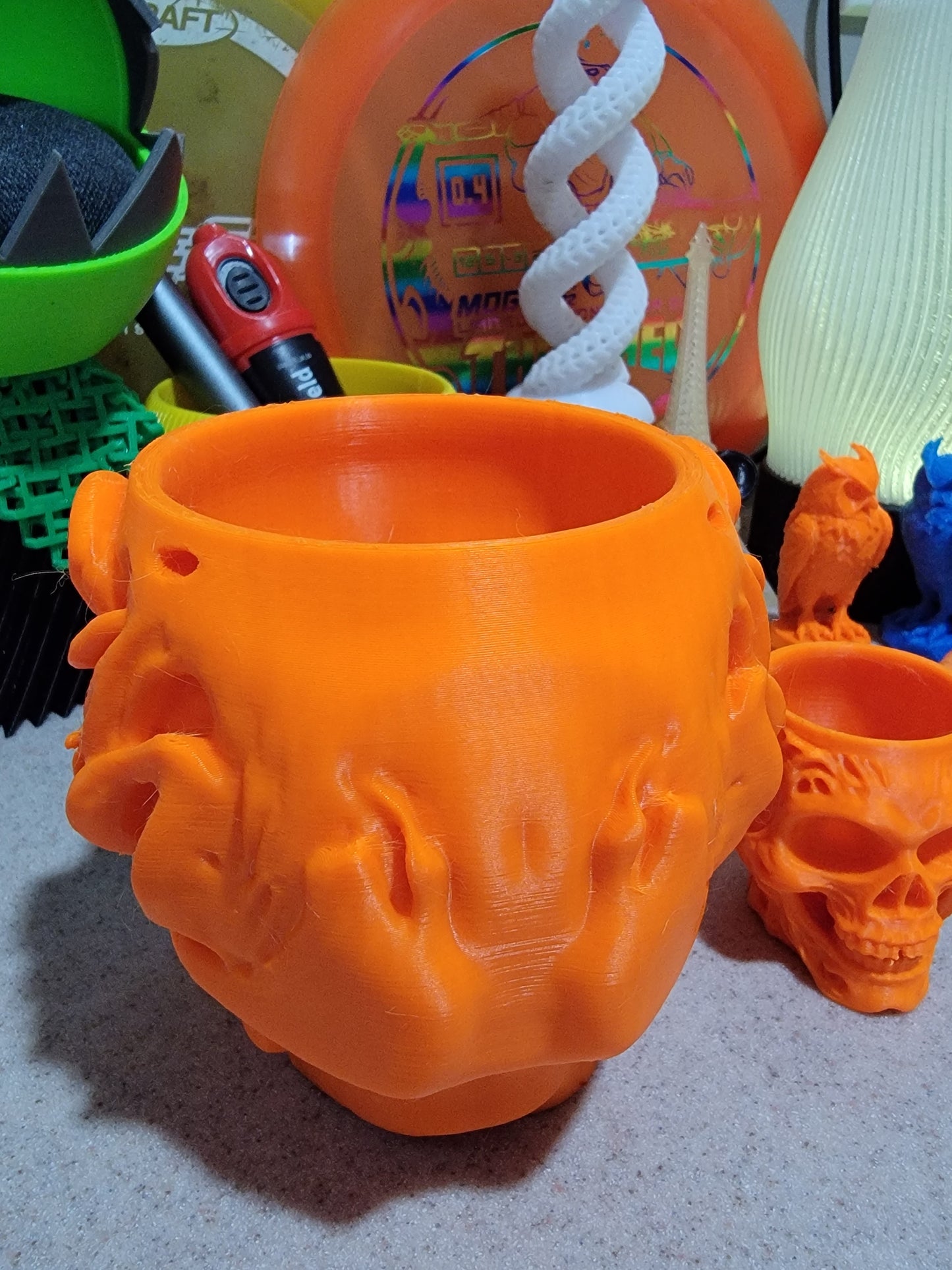 Fantasy Skull Container