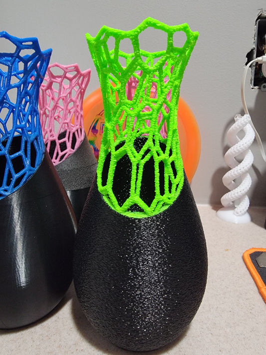 Unique-Multicolor vase.