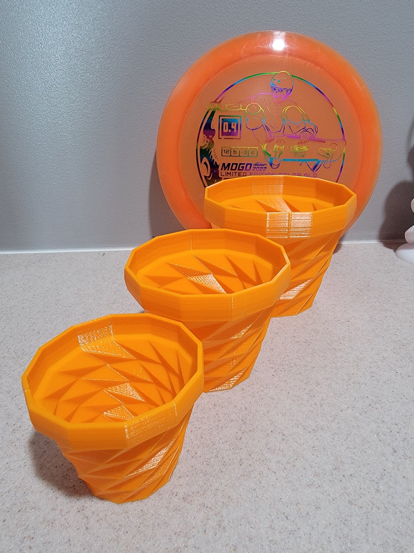 3 Piece 3d Printed Planter