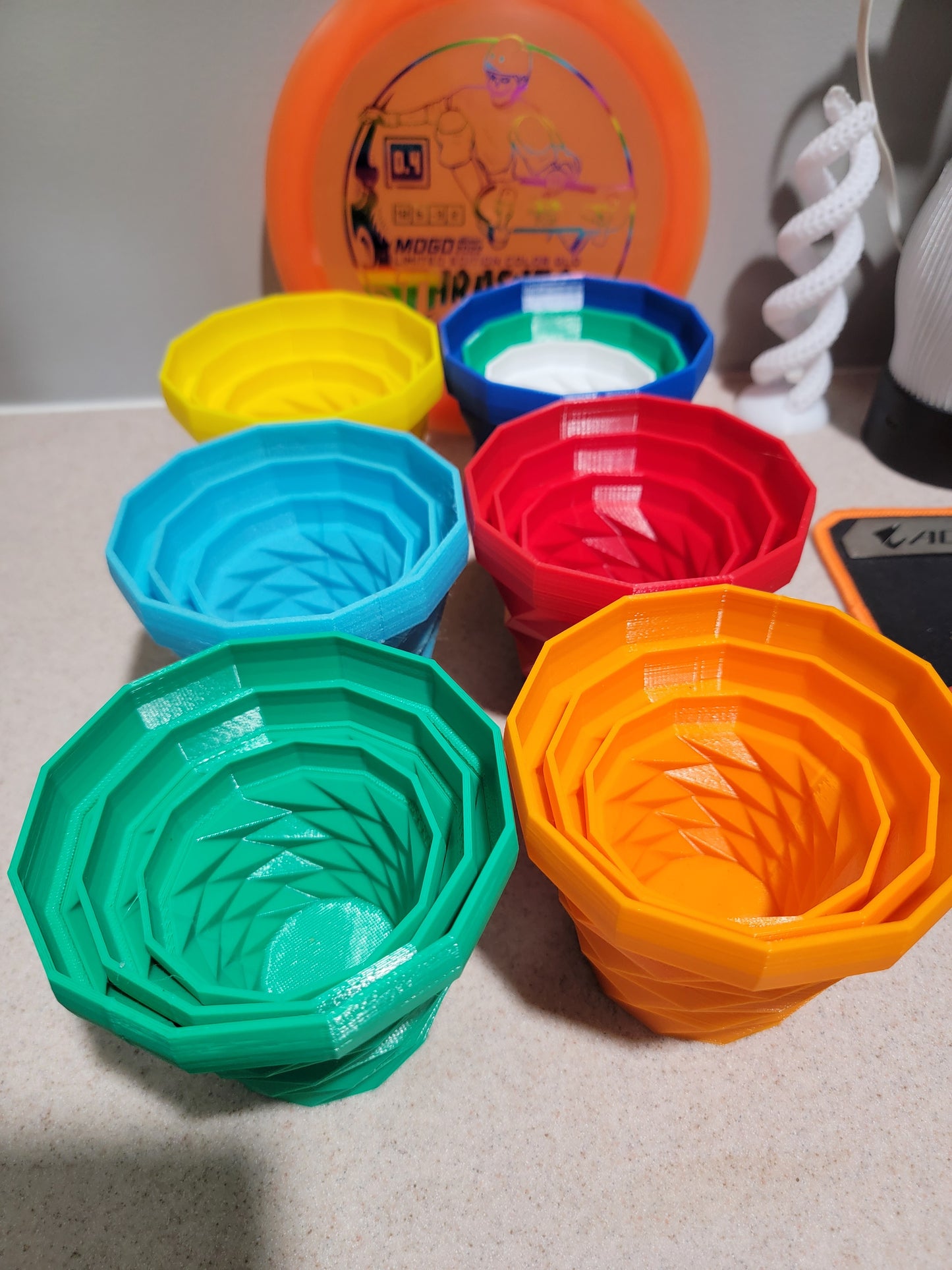 3 Piece 3d Printed Planter