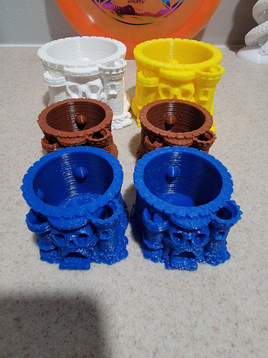 Ancient-Skull-Castle Succulent Planter
