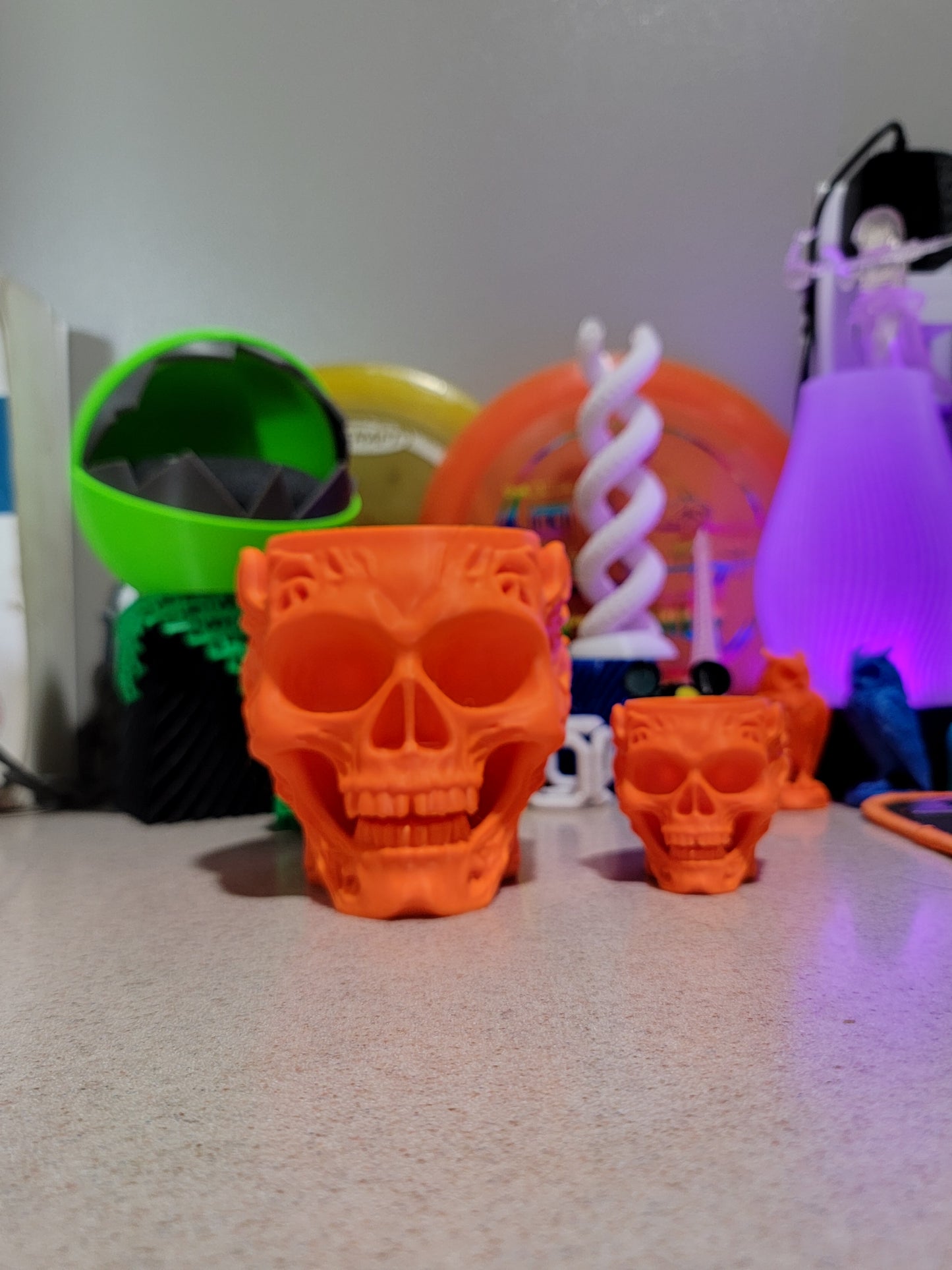 Fantasy Skull Container