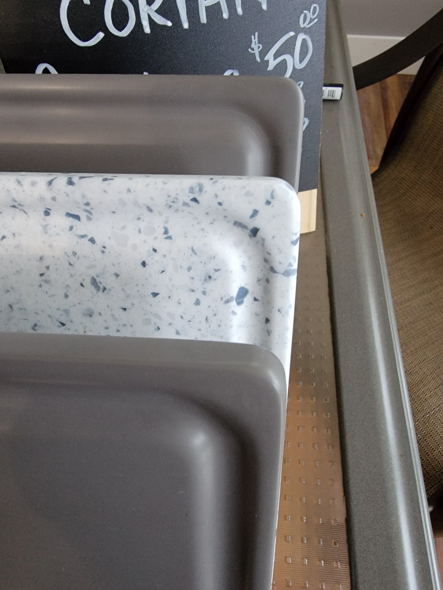 Corian Cutting Board w/Drip groove