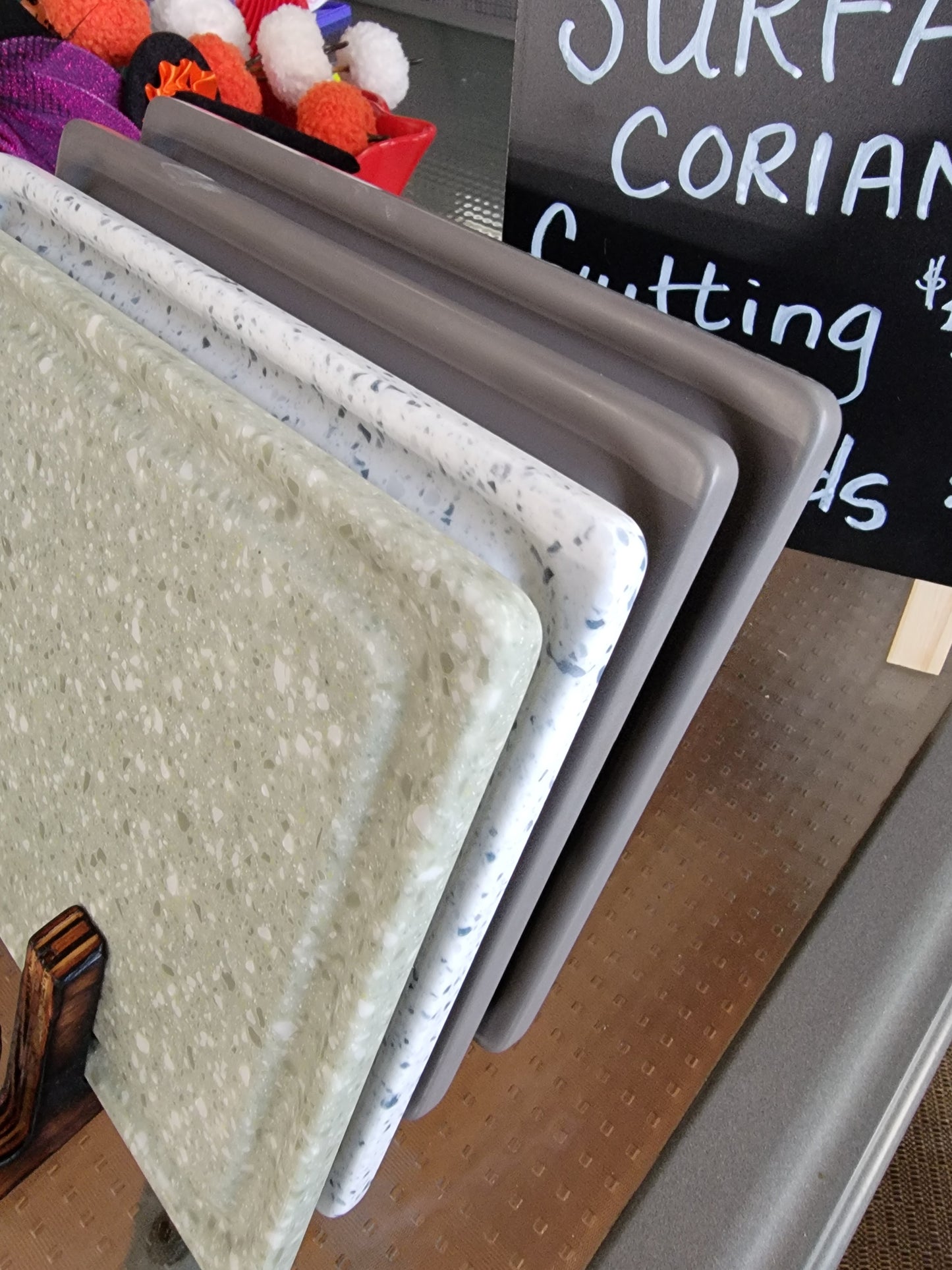 Corian Cutting Board w/Drip groove