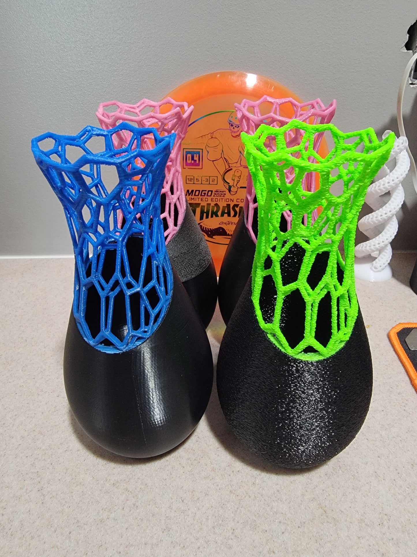 Unique-Multicolor vase.